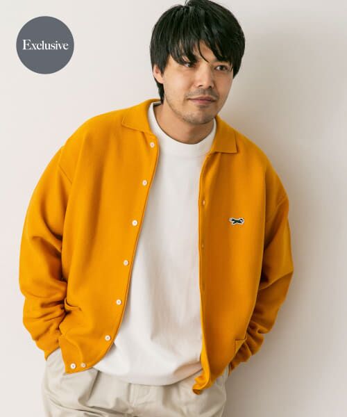 ＊＊URBAN RESEARCH DOORS / アーバンリサーチ ドアーズ カーディガン・ボレロ | 『別注』PENNEYS×DOORS　THE FOX シャツカーディガン（YELLOW）