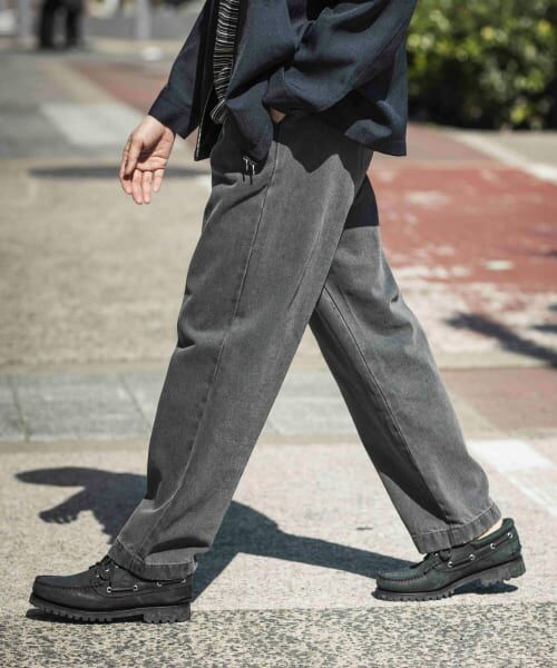 セール】 ワンタックデニムトラウザー （デニムパンツ