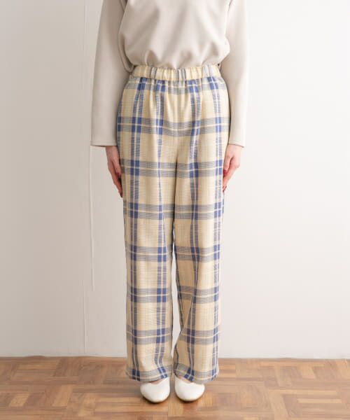 新品タグ付き　かぐれ　クロップドチェックパンツ　アーバンリサーチドアーズ クロップドチェックパンツ（その他パンツ）｜かぐれ（カグレ）の