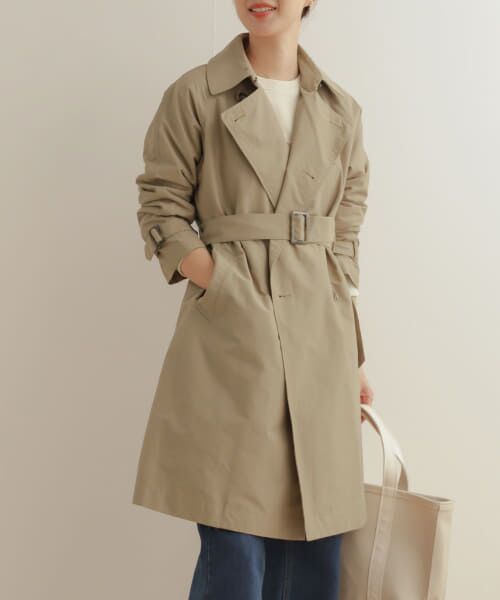 URBAN RESARCH ID トレンチコート オーバーサイズ ベージュ URBAN RESEARCH DOORS トレンチコート コート レディース