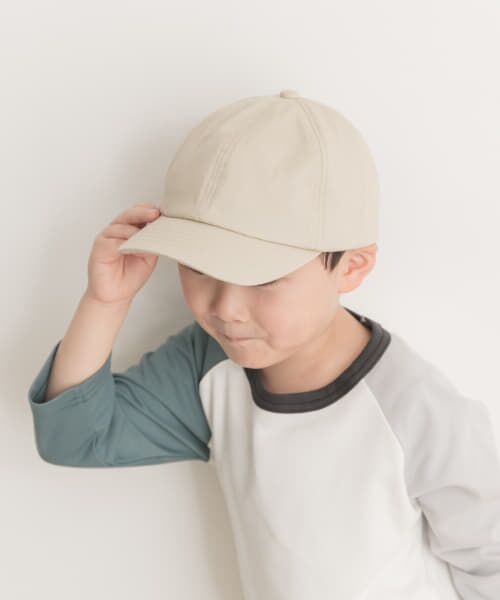 ＊＊URBAN RESEARCH DOORS / アーバンリサーチ ドアーズ 服飾雑貨 | オーガニックコットンキャップ(KIDS)（L/BEIGE）