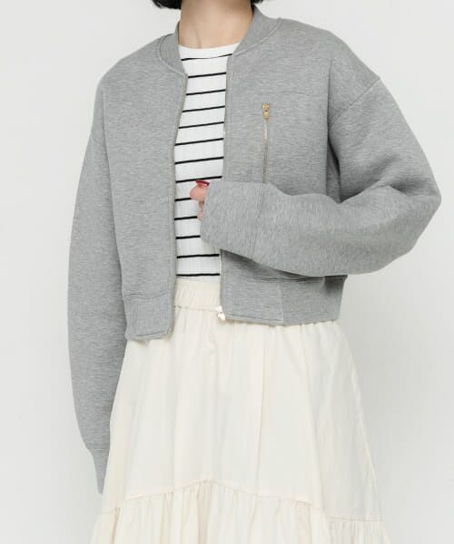 ＊＊URBAN RESEARCH DOORS / アーバンリサーチ ドアーズ その他アウター | unfil　double faced zip jacket（heathergry）