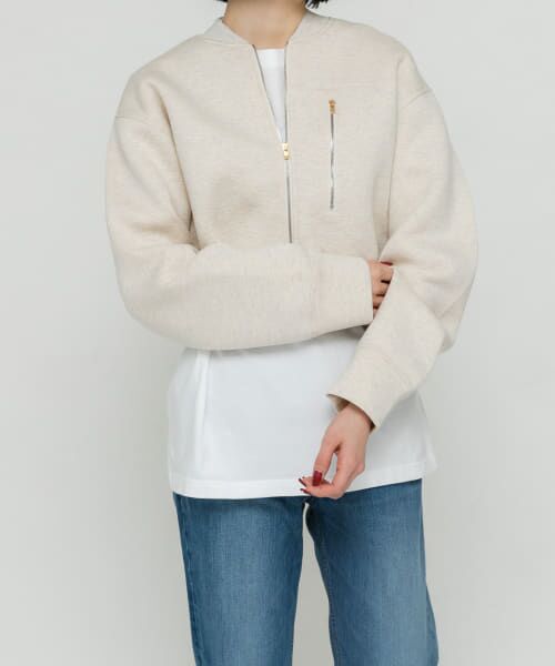 ＊＊URBAN RESEARCH DOORS / アーバンリサーチ ドアーズ その他アウター | unfil　double faced zip jacket（oatmeal）