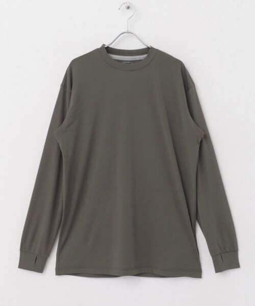 ＊＊URBAN RESEARCH DOORS / アーバンリサーチ ドアーズ Tシャツ | DAIWA LIFESTYLE BASE　BASE LAYER T-SHIRTS L/S（WOLF GRAY）