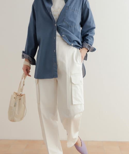 ＊＊URBAN RESEARCH DOORS / アーバンリサーチ ドアーズ その他パンツ | センタープレスカーゴパンツ（OFF）