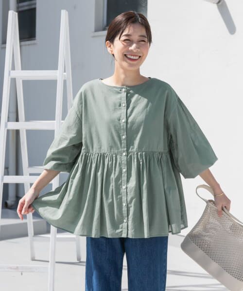 【専用】 DOORS ユーティリティコート リネンブラウス 2点セット URBAN RESEARCH DOORS｜アーバン リサーチ ドアーズのシャツ