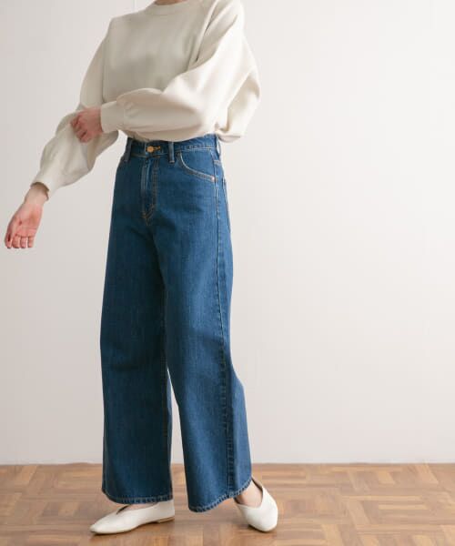 『別注』Lee×DOORS　ワイドストレートパンツ セール】『別注』Lee×DOORS ワイドストレートパンツ（デニム