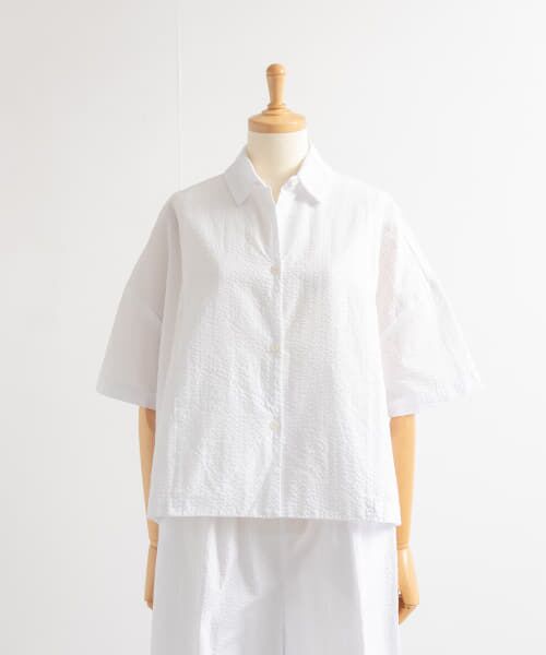 ＊＊URBAN RESEARCH DOORS / アーバンリサーチ ドアーズ シャツ・ブラウス | GALLEGO DESPORTES　半袖シャツ（White）