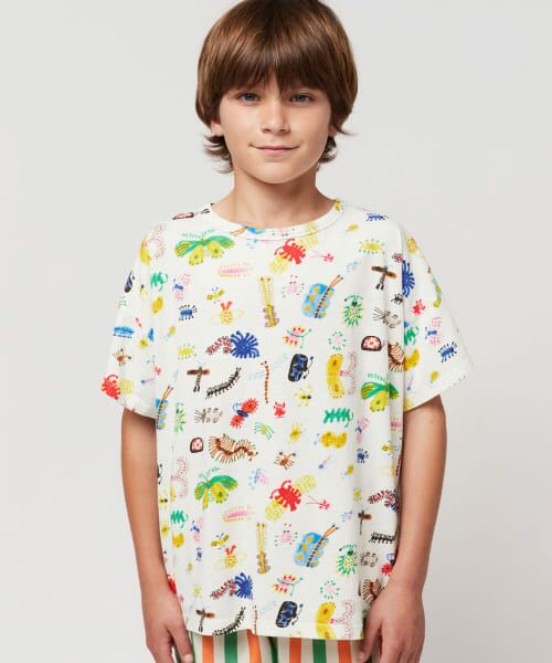 セール】 BOBO CHOSES Funny Insects all over t-shirts(KIDS