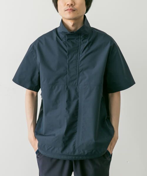 ＊＊URBAN RESEARCH DOORS / アーバンリサーチ ドアーズ その他アウター | DAIWA LIFESTYLE BASE　SHIRTS JACKET SHORT-SLEEVE（NAVY）