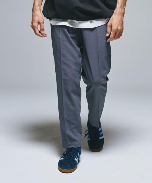 ＊＊URBAN RESEARCH DOORS / アーバンリサーチ ドアーズ その他パンツ | 『UR TECH DRYLUXE』『イージーケア/速乾』テーパードパンツ（M.GRAY）