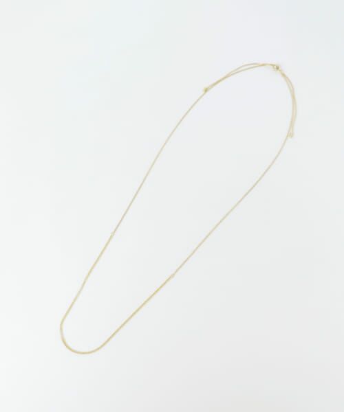 ＊＊URBAN RESEARCH DOORS / アーバンリサーチ ドアーズ ネックレス・ペンダント・チョーカー | 切り替えチェーンネックレス（GOLD）