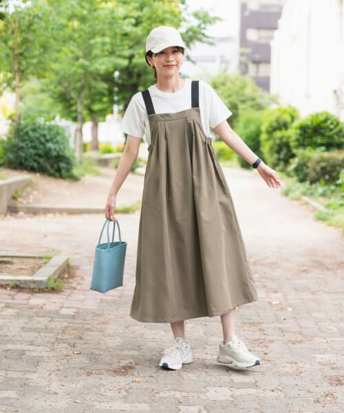 セール】 add fabricsワークジャンスカ （ワンピース
