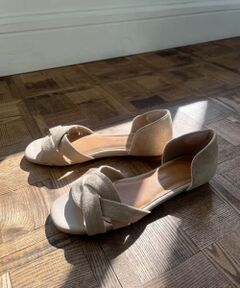 セパレートフラットサンダル