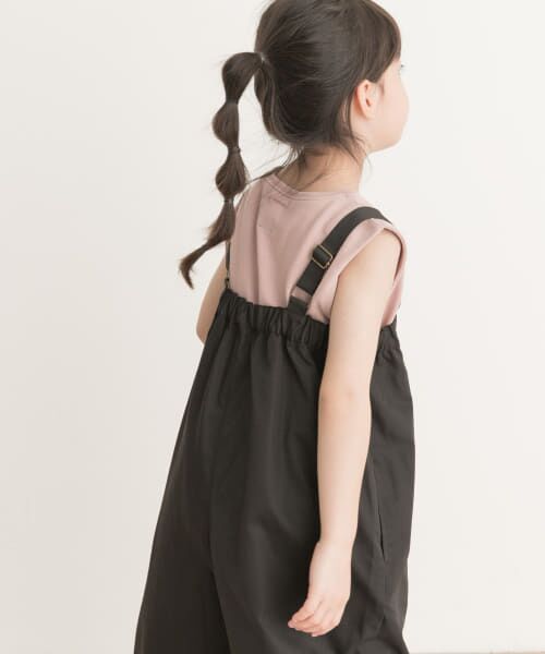 未使用タグ付き 1er Arrondissement ツイルサロペット 36 セール】 『親子リンク』add fabrics撥水サロペット(KIDS