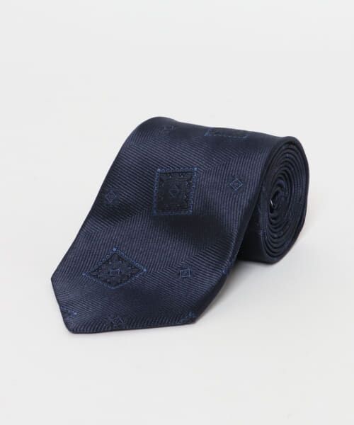 ＊＊URBAN RESEARCH DOORS / アーバンリサーチ ドアーズ ネクタイ | LIFE STYLE TAILOR　TIE YOUR TIE DESIGN タイ1（02NAVY）