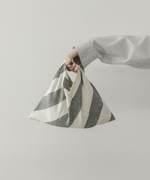 ＊＊URBAN RESEARCH DOORS / アーバンリサーチ ドアーズ キッチンツール | F/style　亀田縞の弁当包み（生成×黒鼠）