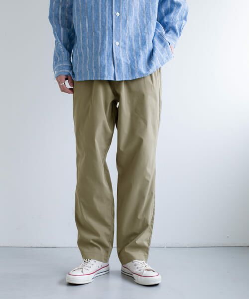 ＊＊URBAN RESEARCH DOORS / アーバンリサーチ ドアーズ その他パンツ | FORK&SPOON　クールタッチイージーテーパードパンツ（TAUPE）
