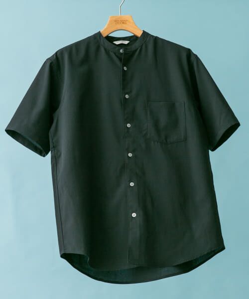 新品タグ付◆ 『UR TECH』バンドカラーシャツ　アーバンリサーチ　DOORS セール】『再入荷』『UR TECH』バンドカラーシャツ（Tシャツ