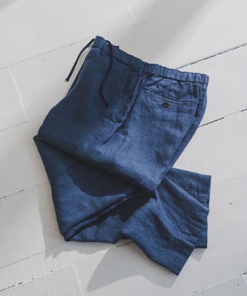 ＊＊URBAN RESEARCH DOORS / アーバンリサーチ ドアーズ その他パンツ | ツイルリネン イージートラウザー（INDIGO）