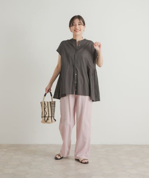 タグ付未使用　アーバンリサーチドアーズ　製品染めカラーシャツ　ピンク　M URBAN RESEARCH DOORS｜製品染めカラーシャツ | Rakuten Fashion