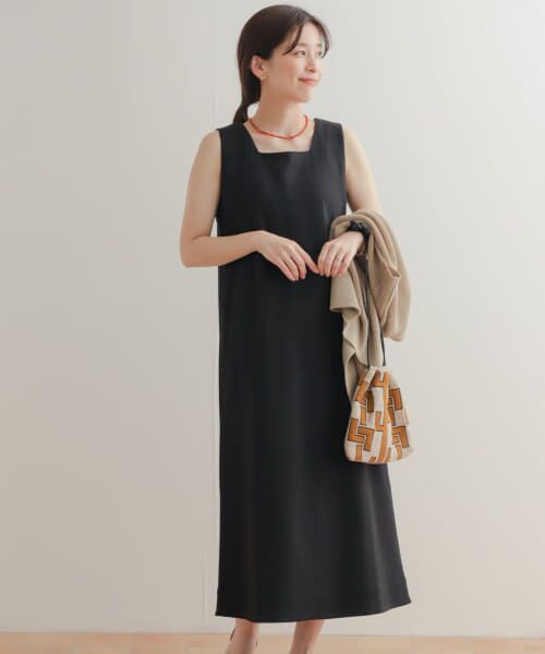 カデュネ　カタログ掲載　完全完売カラー　定価以下上品ブラックワンピース　匿名配送 CADUNE（カデュネ） │【公式通販】Arpege story（アルページュ