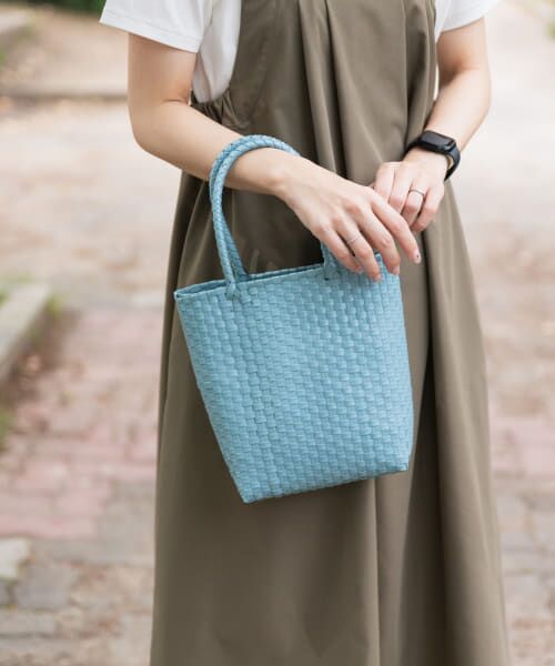 ＊＊URBAN RESEARCH DOORS / アーバンリサーチ ドアーズ トートバッグ | メルカドバッグ（BLUE）