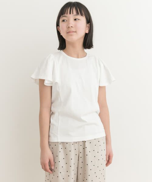 ＊＊URBAN RESEARCH DOORS / アーバンリサーチ ドアーズ トップス | フレアショートスリーブTシャツ(KIDS)（OFF）