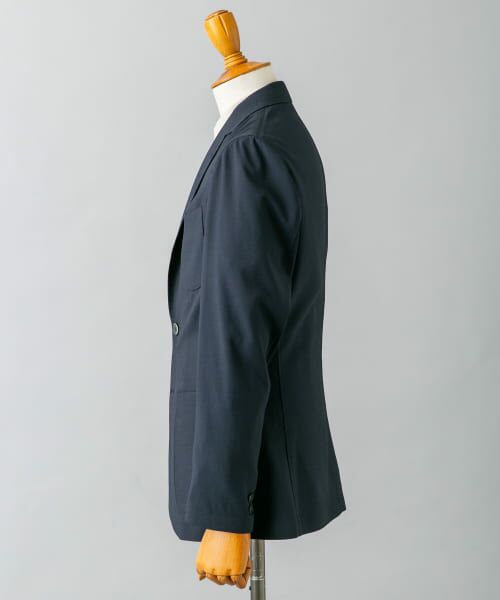 h*1様 LIFE STYLE TAILOR シアサッカー イージージャケット URBAN RESEARCH DOORS カジュアルスーツ 「吸水速乾」「イージー
