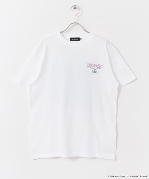＊＊URBAN RESEARCH DOORS / アーバンリサーチ ドアーズ Tシャツ | GOOD ROCK SPEED　THEBEATLES1（white）
