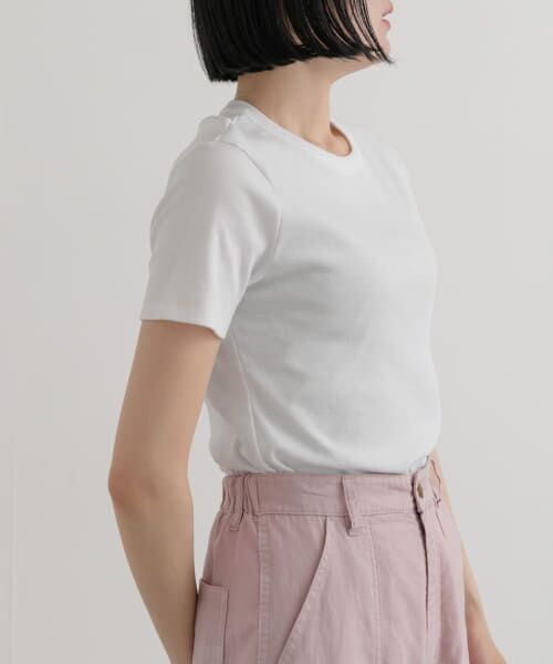 ＊＊URBAN RESEARCH DOORS / アーバンリサーチ ドアーズ Tシャツ | PETIT BATEAU　MC COL ROND（ecume）