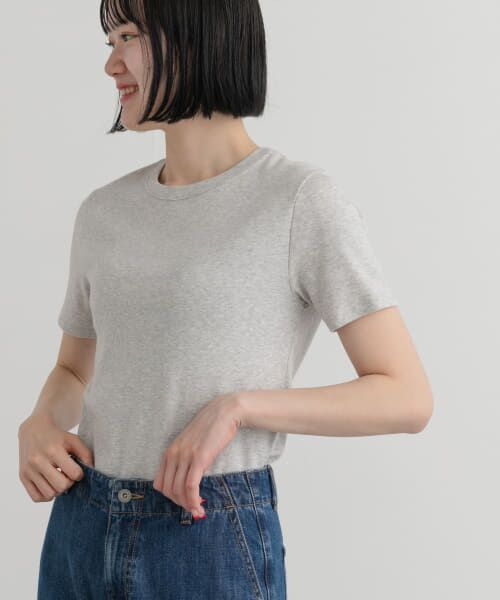 ＊＊URBAN RESEARCH DOORS / アーバンリサーチ ドアーズ Tシャツ | PETIT BATEAU　MC COL ROND（beluga）