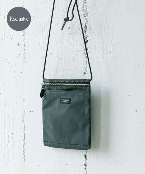 ＊＊URBAN RESEARCH DOORS / アーバンリサーチ ドアーズ バッグ | 『別注』STANDARD SUPPLY×DOORS　SLING PURSE M/L（ST.GREY）