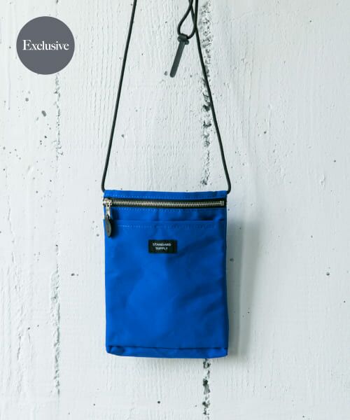 ＊＊URBAN RESEARCH DOORS / アーバンリサーチ ドアーズ バッグ | 『別注』STANDARD SUPPLY×DOORS　SLING PURSE M/L（BLUE）