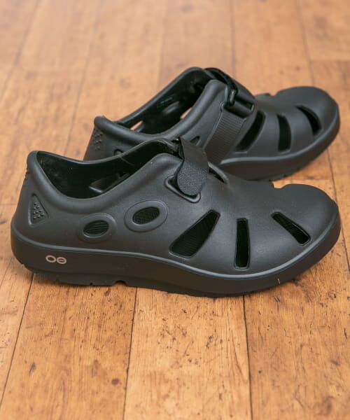 ＊＊URBAN RESEARCH DOORS / アーバンリサーチ ドアーズ サンダル | OOFOS　OOcandOO（Black）