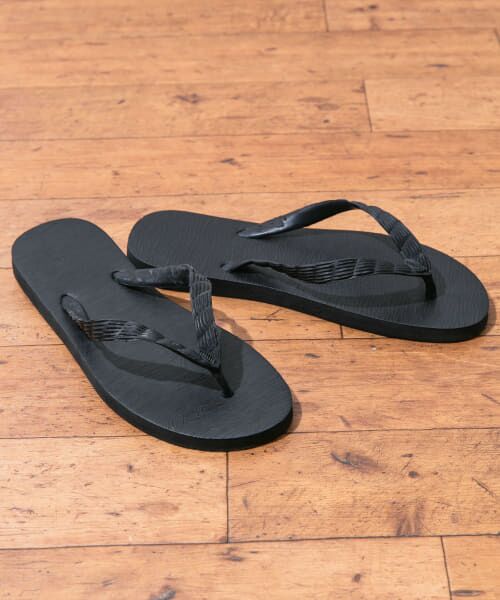 ＊＊URBAN RESEARCH DOORS / アーバンリサーチ ドアーズ サンダル | 『一部別注カラー』BEACH WALK　ビーチサンダル（Black）