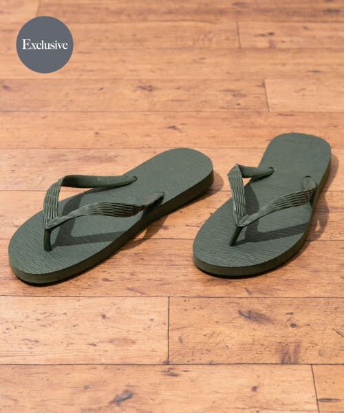 ＊＊URBAN RESEARCH DOORS / アーバンリサーチ ドアーズ サンダル | 『一部別注カラー』BEACH WALK　ビーチサンダル（別注Olive）