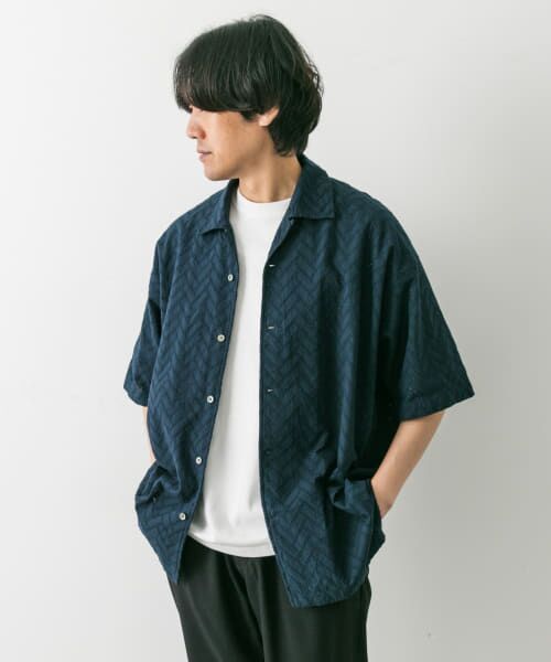 Admiral　アドミラル　ショートスリーブシャツ　ブラック　Ｌサイズ アドミラル(Admiral) メンズTシャツ・カットソー | 通販・人気
