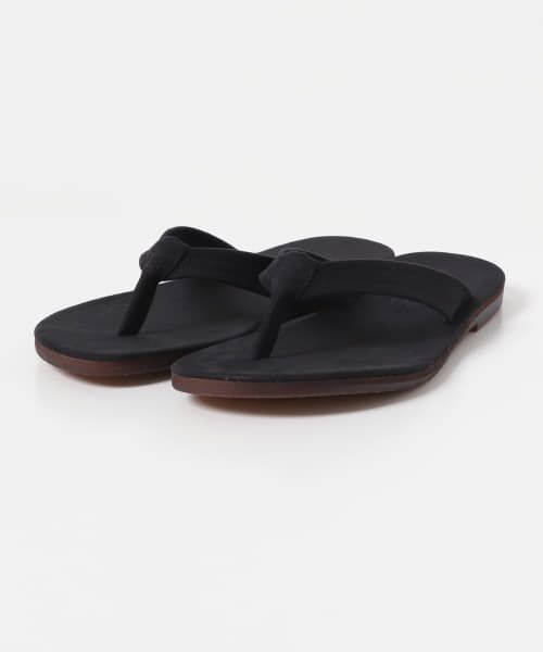 URBAN RESEARCH ビーズサンダル（黒) URBAN RESEARCH ビーズサンダル（黒) アーバンリサーチ ドアーズ