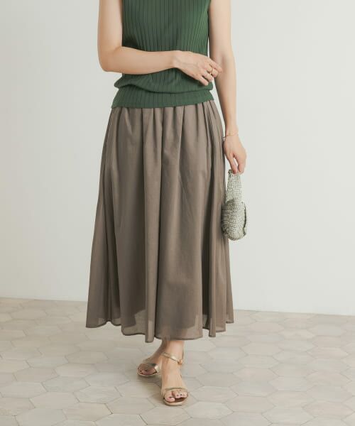 URBAN RESEARCH かぐれ ドットギャザースカート かぐれ｜ドットギャザースカート | Rakuten Fashion(楽天