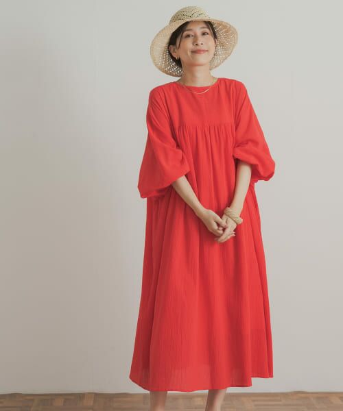 ABI shop様✨アイレネ IRENE コットン楊柳ケープ袖ワンピース コート アイレネ - IRENE | Bouffant Dress-Black-36の通販 | RESTIR