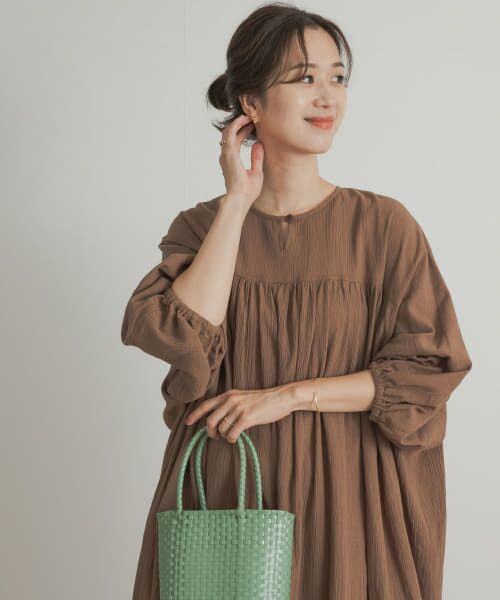 UNTITLED アンタイトル 洗える 楊柳ドロストギャザーワンピース 1 楽天市場】【洗える】楊柳ドロストギャザーワンピース UNTITLED