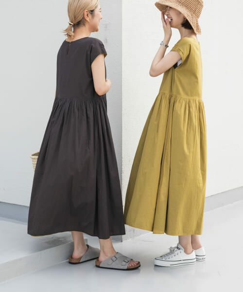 A PIECE OF LIBRARY リバテイマートルワンピース セール】 ドットマーメイドワンピース （ドレス）｜allureville