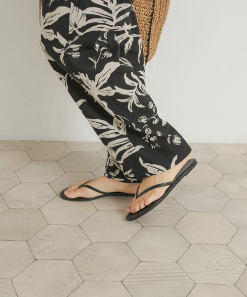 ＊＊URBAN RESEARCH DOORS / アーバンリサーチ ドアーズ サンダル | トングサンダル（BLACK）