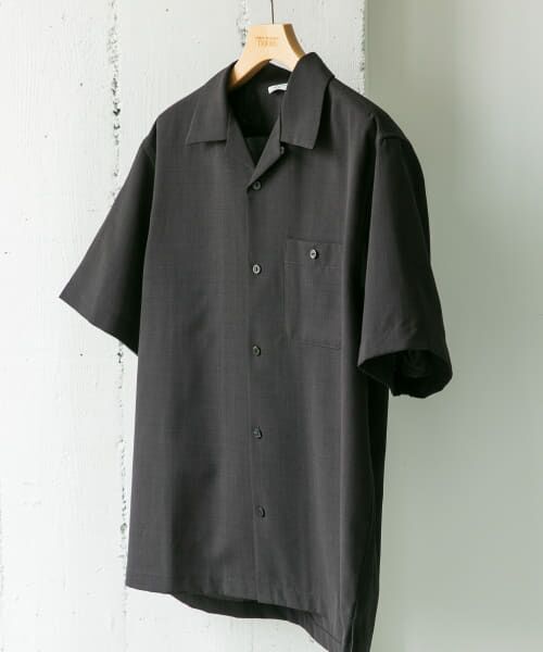 ＊＊URBAN RESEARCH DOORS / アーバンリサーチ ドアーズ シャツ・ブラウス | 『速乾』ドライタッチオープンカラーシャツ（BRN CCL）