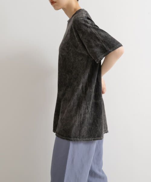 ＊＊URBAN RESEARCH DOORS / アーバンリサーチ ドアーズ Tシャツ | 『一部別注カラー』STAR&STRIPE　タイダイTシャツ（BLACK）