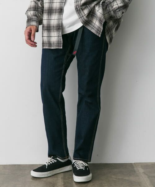 グラミチ×アーバンリサーチドアーズ別注マウンテンデニムパンツLブラック URBAN RESEARCH DOORS｜『別注』Gramicci Mountain Pants