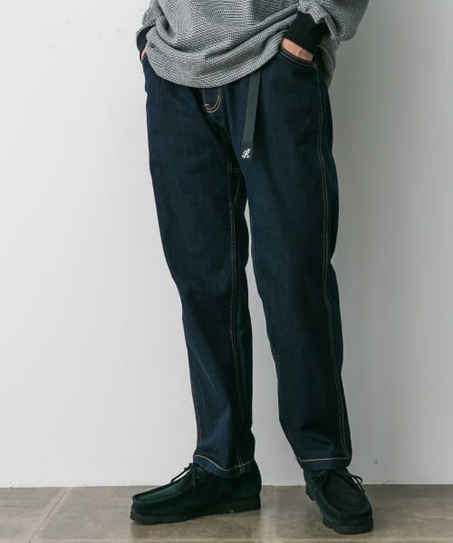 【値下げ】グラミチ×アーバンリサーチ　デニム【L】 別注』Gramicci Mountain Tuck Pants （デニムパンツ
