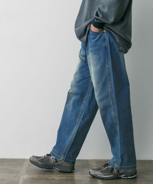 別注』Gramicci Mountain Wide Pants （デニムパンツ