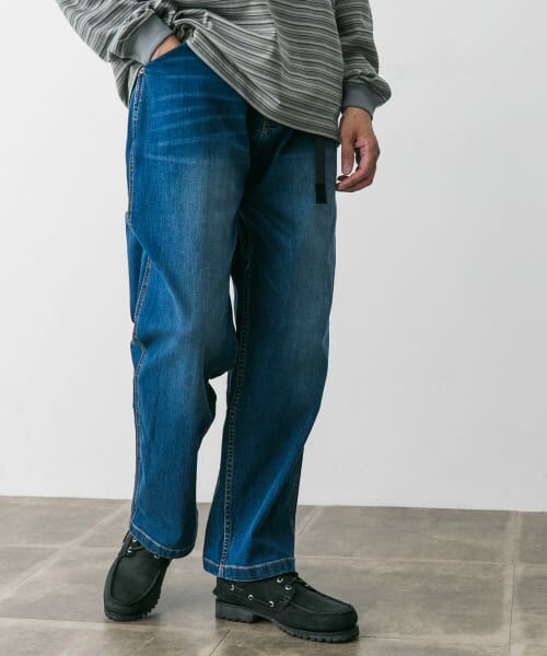 別注』Gramicci Mountain Wide Pants （デニムパンツ